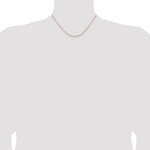 Gold (14K) Diamond-cut Forzantine Cable Chain - 14k Rose Gold / 16 in / 1.8 mm