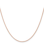 Gold (10K & 14K) Spiga Chain - 14k Rose Gold / 16 in / 1.05 mm, Lobster