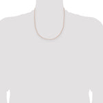 Gold (10K & 14K) Spiga Chain - 14k Rose Gold / 20 in / 1.05 mm, Lobster