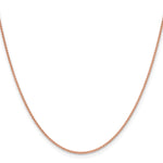 Gold (10K & 14K) Spiga Chain - 14k Rose Gold / 16 in / 1.25 mm
