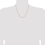 Gold (10K & 14K) Spiga Chain - 14k Rose Gold / 20 in / 1.25 mm