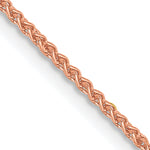 Gold (10K & 14K) Spiga Chain - 14k Rose Gold / 16 in / 1.25 mm