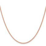 Gold (10K & 14K) Spiga Chain - 14k Rose Gold / 16 in / 1.7 mm