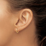 Madi K® Endless Hoop Earrings - 14k Yellow Gold / 1.25 mm / 8 mm