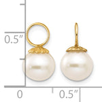 14k Madi K 5mm Freshwater Cultured Pearl Hoop Enhancers