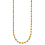 14k Yellow Gold Polished 4.5mm Fancy Link 18 inch Necklace, view 2
