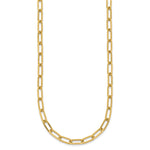 14k Polished 4.75mm Paper Clip Link 18 inch Necklace