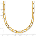 14k Polished 4.75mm Paper Clip Link 18 inch Necklace