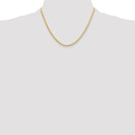 Gold (10K & 14K) Silky Herringbone Chain - 14k Yellow Gold / 18 in / 2.5 mm