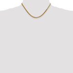 Gold (10K & 14K) Silky Herringbone Chain - 14k Yellow Gold / 22 in / 3 mm