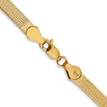 Gold (10K & 14K) Silky Herringbone Chain - 14k Yellow Gold / 16 in / 4 mm