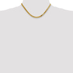 Gold (10K & 14K) Silky Herringbone Chain - 14k Yellow Gold / 16 in / 4 mm