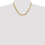 Gold (10K & 14K) Silky Herringbone Chain - 14k Yellow Gold / 18 in / 4 mm