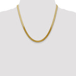 Gold (10K & 14K) Silky Herringbone Chain - 14k Yellow Gold / 20 in / 5 mm