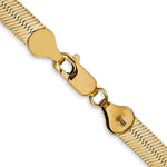 Gold (10K & 14K) Silky Herringbone Chain - 14k Yellow Gold / 16 in / 5.5 mm