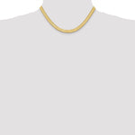 Gold (10K & 14K) Silky Herringbone Chain - 14k Yellow Gold / 16 in / 6.5 mm