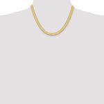 Gold (10K & 14K) Silky Herringbone Chain - 14k Yellow Gold / 18 in / 6.5 mm