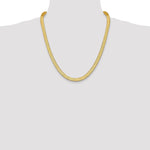 Gold (10K & 14K) Silky Herringbone Chain - 14k Yellow Gold / 22 in / 6.5 mm