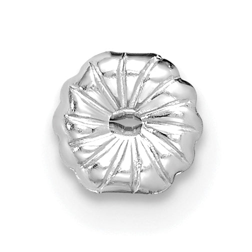 Princess Lab Grown Diamond Studs - 14k White Gold / 2/3 ctw. / VS+ F+