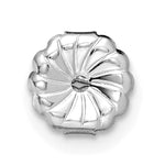 Lab Grown Diamond Oval Solitaire Earrings - 14k White Gold / 2 ctw. / VS+ F+