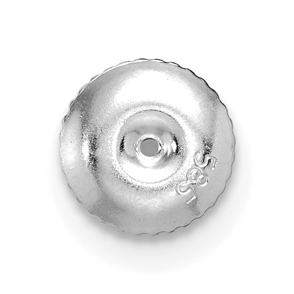 Round Lab Grown Diamond 4-Prong Studs with Screw Backs - 14k White Gold / 1-1/2 ctw. / VS/SI+ G+ Certified