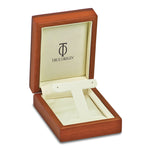 True Origin Lab Grown Diamond Round Hoops with Safety Clasps - 14k White Gold