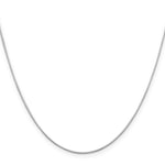 Gold Octagonal Snake Chain - 14k White Gold / 14 in / 0.6 mm