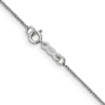 Gold (10K & 14K) Ropa Chain - 14k White Gold / 14 in / 0.7 mm
