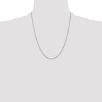 Gold (10K & 14K) Ropa Chain - 14k White Gold / 22 in / 0.7 mm