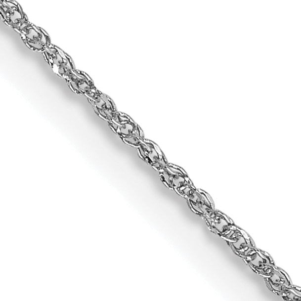 Gold (10K & 14K) Ropa Chain - 14k White Gold / 14 in / 0.7 mm