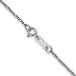 Gold (10K & 14K) Ropa Chain - 14k White Gold / 14 in / 1.1 mm