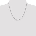 Gold (10K & 14K) Ropa Chain - 14k White Gold / 20 in / 1.7 mm