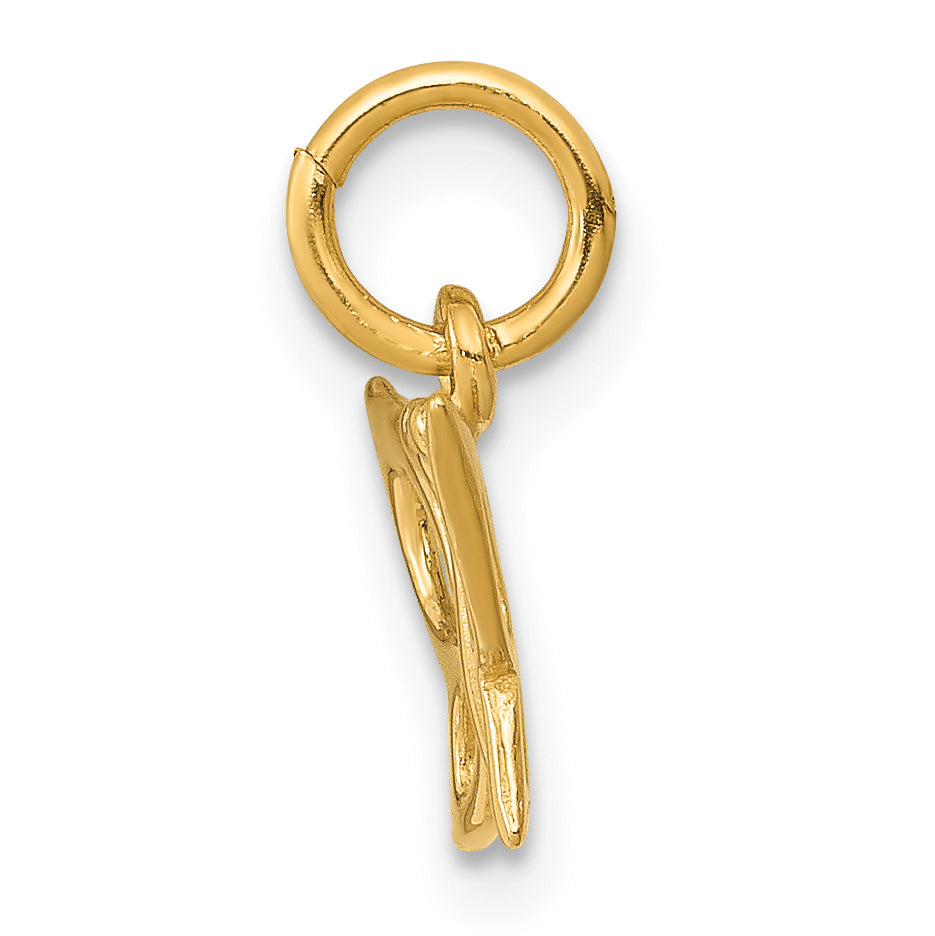 14k Butterfly Charm