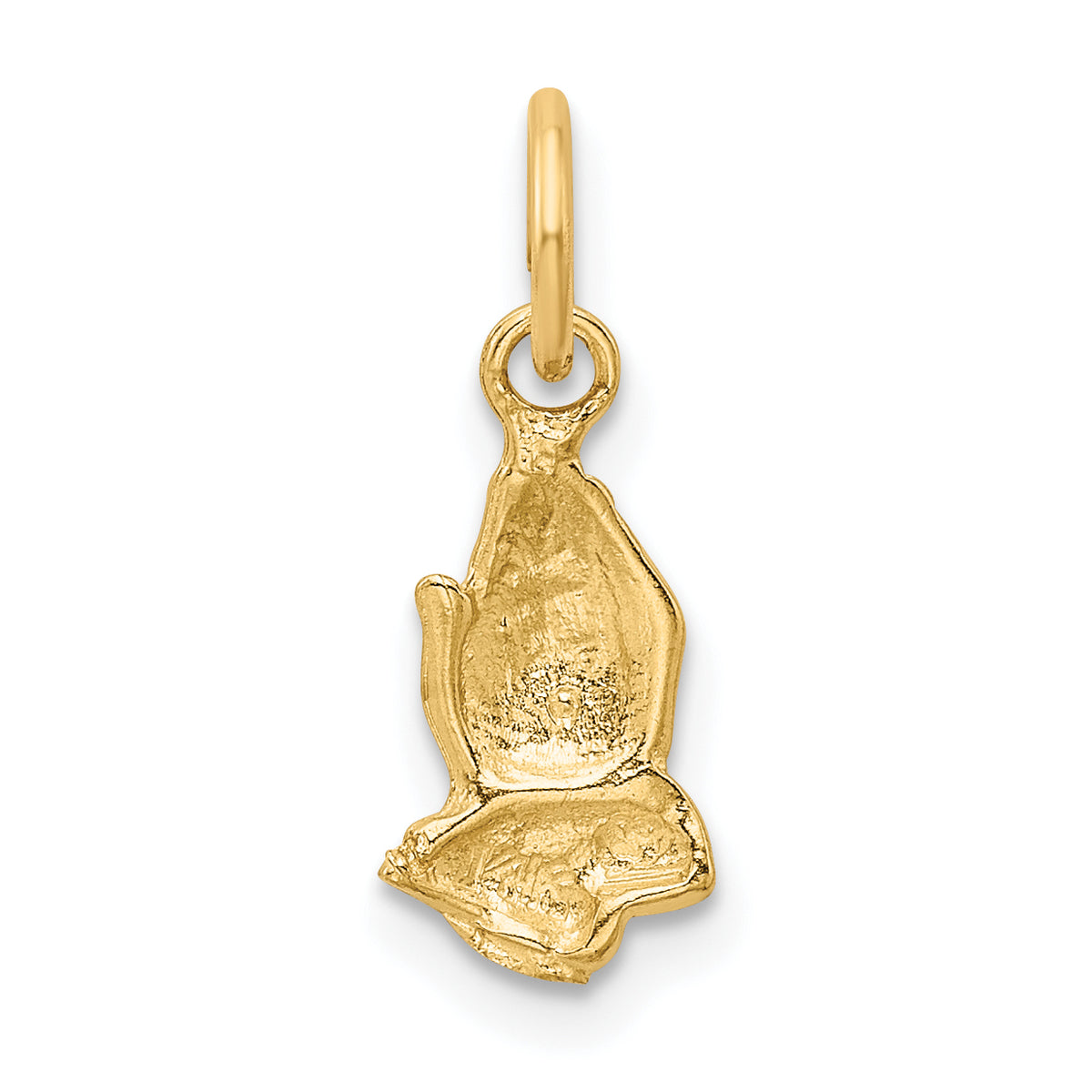 14k Praying Hands Charm