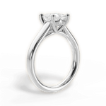 Ariana Princess Cut Lab Grown Diamond 18Kt White Gold Engagement Ring - View 3