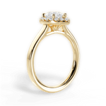 Fiona Pear Cut Lab Grown Diamond 18Kt Yellow Gold Engagement Ring - View 2