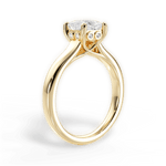 Carol Princess Cut Lab Grown Diamond 18Kt Yellow Gold Engagement Ring - View 2