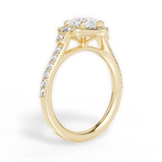 Joyce Pear Cut Lab Grown Diamond 18Kt Yellow Gold Engagement Ring - View 4
