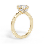 Gemma Marquise Cut Lab Grown Diamond 18Kt Yellow Gold Engagement Ring - View 3