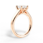 Ariana Princess Cut Lab Grown Diamond 18Kt Rose Gold Engagement Ring - View 2
