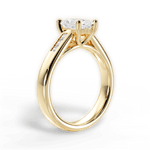 Brittany Radiant Cut Lab Grown Diamond 18Kt Yellow Gold Engagement Ring - View 3
