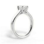 Ariana Marquise Cut Lab Grown Diamond Platinum Engagement Ring - View 4