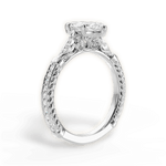 Gabriela Marquise Cut Lab Grown Diamond 14Kt White Gold Engagement Ring - View 3
