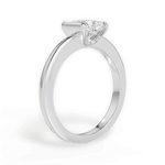 Bridget Princess Cut Lab Grown Diamond 14Kt White Gold Engagement Ring - View 3