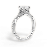 Geraldine Marquise Cut Lab Grown Diamond 18Kt White Gold Engagement Ring - View 3