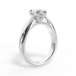 Camila Heart Cut Lab Grown Diamond 18Kt White Gold Engagement Ring - View 2