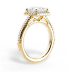 Jenny Princess Cut Lab Grown Diamond 18Kt Yellow Gold Engagement Ring - View 3