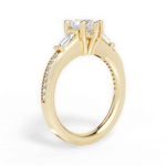 Katie Heart Cut Lab Grown Diamond 18Kt Yellow Gold Engagement Ring - View 2