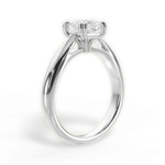 Camila Princess Cut Lab Grown Diamond 18Kt White Gold Engagement Ring - View 2