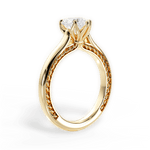 Carrie Heart Cut Lab Grown Diamond 18Kt Yellow Gold Engagement Ring - View 2